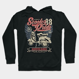 Scooter Pride 88 Vintage Design Hoodie